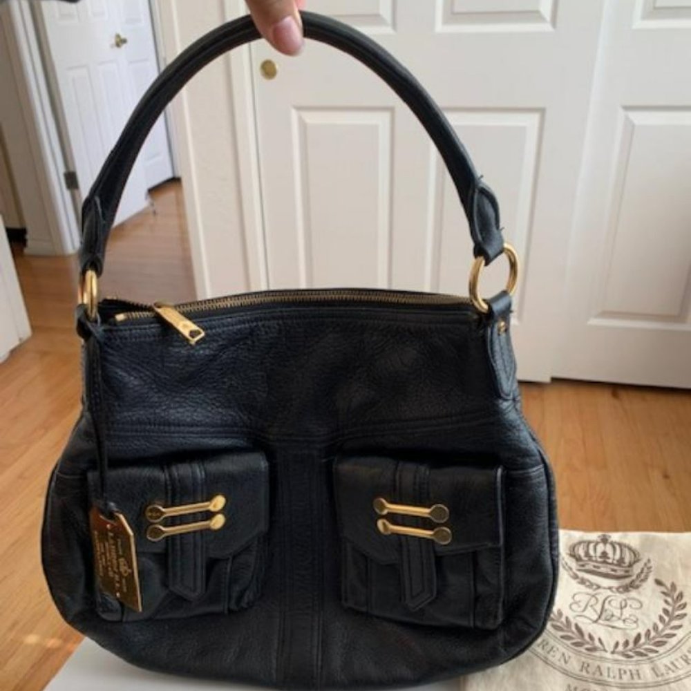 Ralph Lauren Bermondsey Hobo Handbag